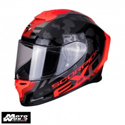 Scorpion EXO1029224 R1 Air Ogi Matt Black-Red Motorcycle Helmet