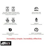 MotoAirBag D40221F Rear and Front Airbag
