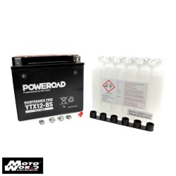 Poweroad YTX12BS Maintenance Free Battery