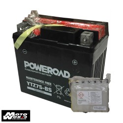 Poweroad YTZ7SBS Non-Maintenance 12V Battery