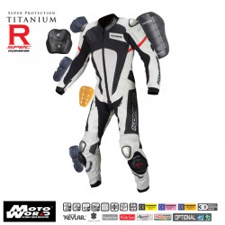 Komine S 51 Titanium Leather Suit
