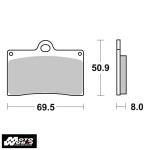 SBS 566RS Brake Pad