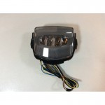 JST 30108CGLEDW-S LED Integrated Tail Light for Honda CBR1000RR 2012 Smoke Lens