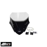 MRANRN1 Z650 17 MRA Racing Windscreen "NRN" Z650 17-Smoke Grey