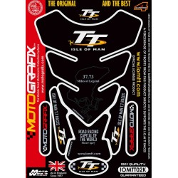 Motografix CAD IOMTT02K Official Isle of Man TT Tankpad -Black