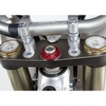 Yoshimura USA 090RD231000 Steering Stem Nut Red for Honda CBR250R