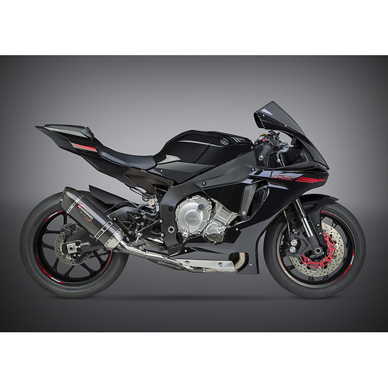 Yoshimura USA 131414M220 Alpha Race Stainless 3/4 Exhaust for YZFR1
