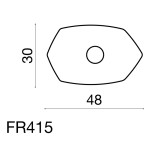 Rizoma FR415B Turn Signal Mounting Adapters