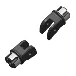 Rizoma PE713A Touring Footpegs Adapter Kit