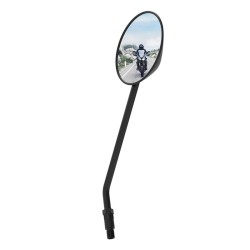 Oxford OX576 Motorcycle Mirror Round - Black