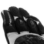 Komine GK-1933 Protective Leather Mesh Motorcycle Gloves Guren