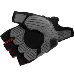 Komine GK-2593 Protect Fingerless Mesh Motorcycle Gloves