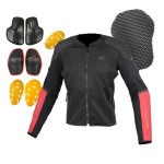Komine JK-180 Heavy Mesh Scrambler Motorcycle Jacket