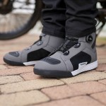 Komine BK-300 Dial Fit Waterproof Microfiber Motorcycle Sneakers