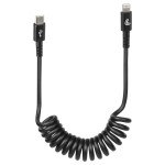 Optiline 3870 Apple 8Pin USB 1M Recoil Cable Recharge & Sync