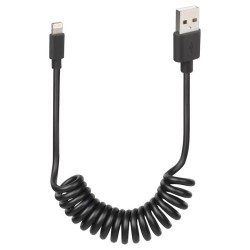 Optiline 3870 Apple 8Pin USB 1M Recoil Cable Recharge & Sync