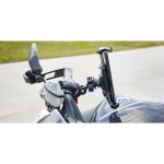 Optiline 91590 Titan Series Metal Motorcycle Mobile Phone Holder with M6 Screw Fastening
