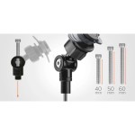Optiline 91590 Titan Series Metal Motorcycle Mobile Phone Holder with M6 Screw Fastening