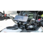 Optiline 91593 Titan Series Donut Metal Motorcycle Phone Holder for 22 to 32 mm Handlebars