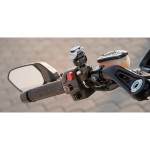 Optiline 91598 Titan Series U Type Pro Motorcycle Phone Holder for 22 to 28 mm Handlebars