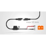 Optiline 91817 Trek X Dual USB (USB A + USB C) Motorcycle Socket