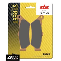 SBS 674LS Rear Sinter OE Replacement Break Pad