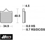 SBS 870RS Rear Evo Sinter OE Replacement Break Pad