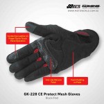 Komine GK-228 GE Protect Mesh Gloves