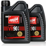 Vrooam AS63614 VR90 100% Synthetic 4T Motorcycle Engine Oil 5W-40