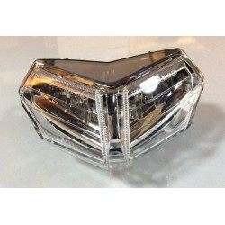 JST 8142CLEDW LED Integrated Tail Light for Ducati 1098 09-11 Clear Lens with Reflector