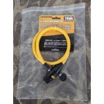 Komine LK 124 Alarm Wire Helmet Lock