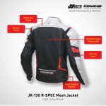 Komine JK 130 R-Spec Mesh Jacket