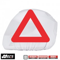 Komine AK 326 WHITE Reflective Triangle Helmet Bag