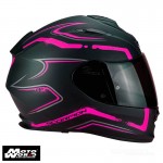 Scorpion Exo-510 Air Radium Matt Black-Pink Helmet