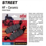 SBS 858HF Front Ceramic Brake Pad for Yamaha YBR125 08-