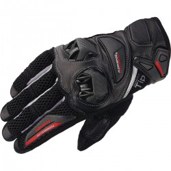 Komine GK-234 Protect Leather Mesh Gloves