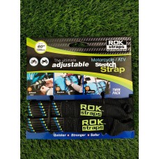 OXFORD ROK STRAP HD 25MM ADJ BLACK + BLUE/GREEN