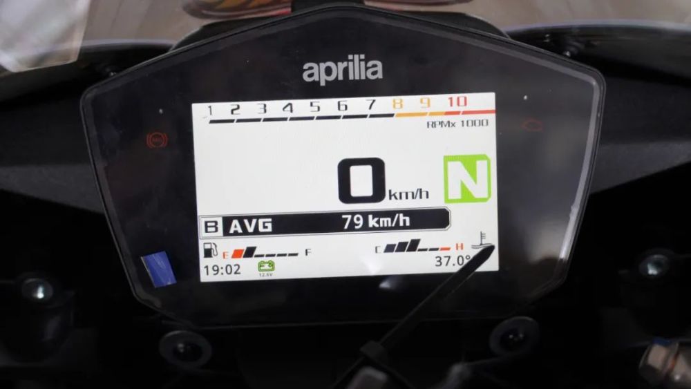 aprilia tft display made in china
